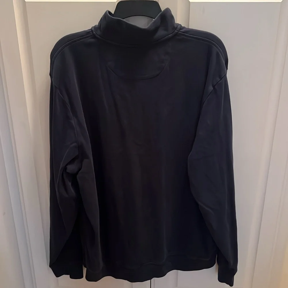 Vineyard Vines Men’s Quarter Zip Sweater Pre-owned 100% cotton Size‎ Large Navy